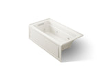 Archer® 60" x 32" alcove heated whirlpool bath, left drain