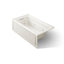 Archer® 60" x 32" alcove whirlpool bath, left drain