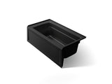 Archer® 60" x 32" alcove bath with Bask® heated surface, right drain