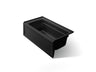 Archer® 60" x 32" alcove bath with Bask® heated surface, right drain