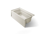 Archer® 60" x 32" alcove bath with Bask® heated surface, right drain
