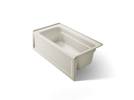 Archer® 60" x 32" alcove bath with Bask® heated surface, right drain