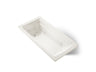 Archer® 72" x 36" drop-in heated whirlpool bath
