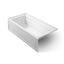Archer® 72" x 36" alcove Heated BubbleMassage™ air bath, left drain