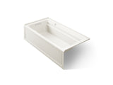 Archer® 72" x 36" alcove Heated BubbleMassage™ air bath with Bask® heated surface, left drain