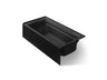 Archer® 72" x 36" alcove Heated BubbleMassage™ air bath, right drain
