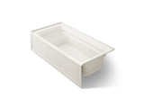 Archer® 72" x 36" alcove Heated BubbleMassage™ air bath, right drain