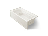 Archer® 72" x 36" alcove whirlpool bath, right drain