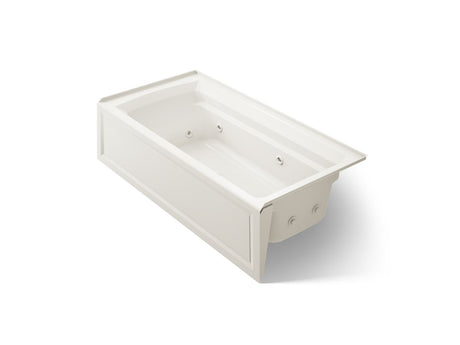 Archer® 72" x 36" alcove whirlpool bath, right drain