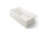 Archer® 72" x 36" alcove whirlpool bath, right drain