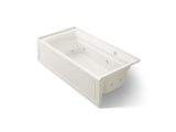 Archer® 72" x 36" alcove whirlpool bath with Bask® heated surface, right drain