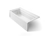 Archer® 72" x 36" alcove bath, left drain