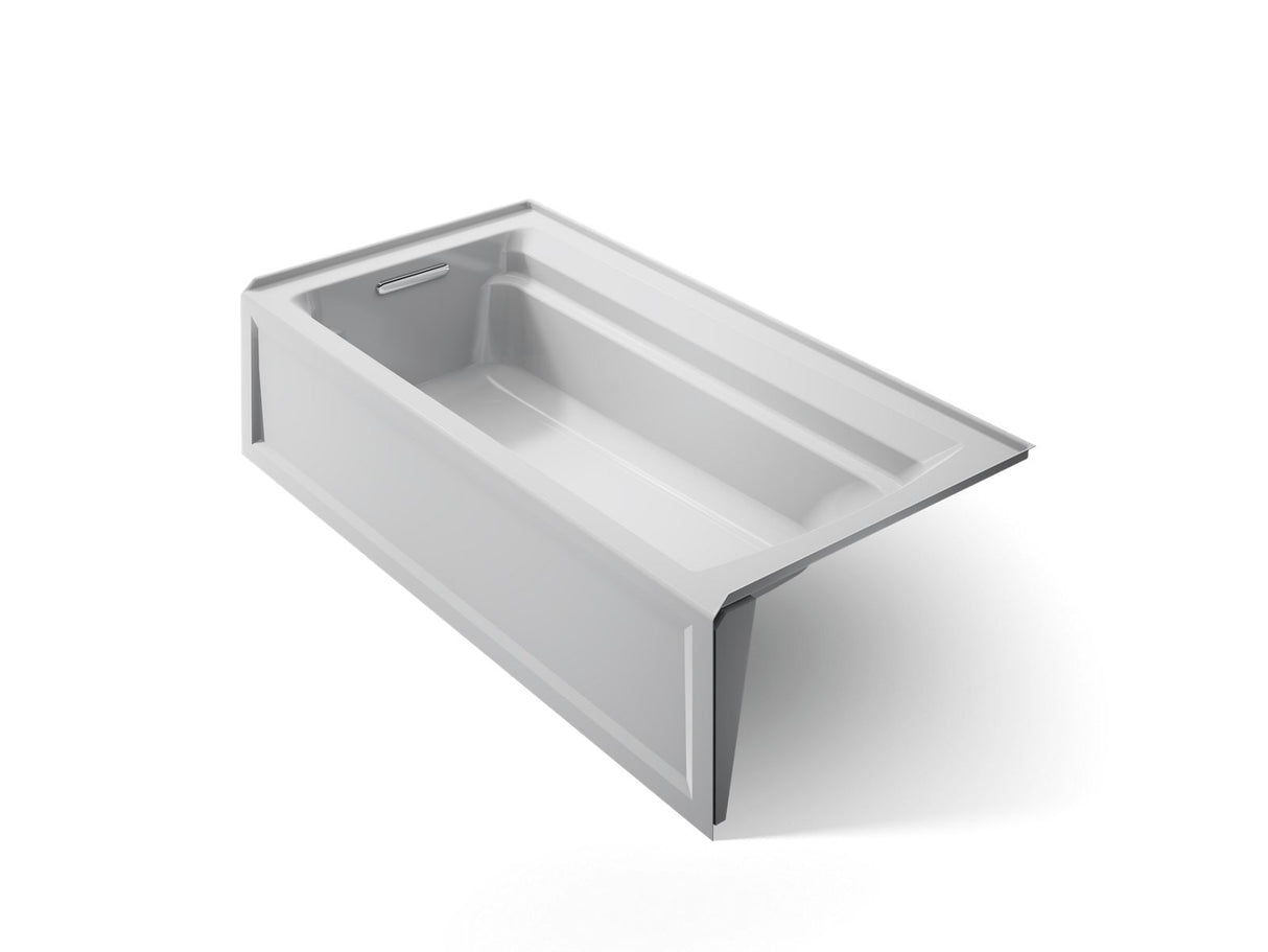 Archer® 72" x 36" alcove bath, left drain