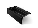 Archer® 72" x 36" alcove bath with Bask® heated surface, left drain