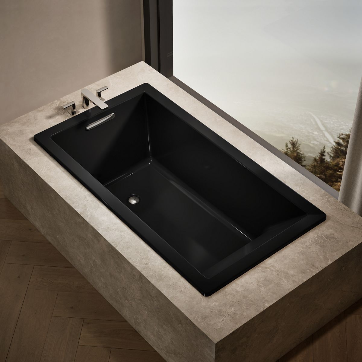 Underscore® 66" x 36" drop-in bath