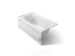 Bancroft® 60" x 32" alcove bath, left drain