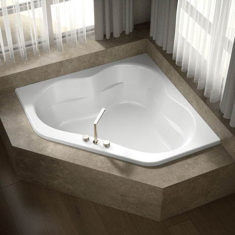 Tercet® 60" x 60" corner bath