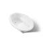 Sunward® 60" x 42" drop-in whirlpool bath with Bask® heated surface