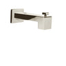6 1/2" square tub spout with diverter