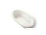 Sunward® 72" x 42" drop-in Heated BubbleMassage™ air bath with Bask® heated surface