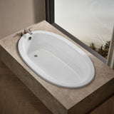 Sunward® 72" x 42" drop-in bath