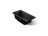 Underscore® 60" x 30" alcove Heated BubbleMassage™ air bath, left drain