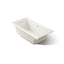 Underscore® 60" x 30" alcove Heated BubbleMassage™ air bath with Bask®, left drain