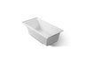 Underscore® 60" x 30" alcove Heated BubbleMassage™ air bath, right drain
