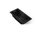 Underscore® 60" x 30" drop-in Heated BubbleMassage™ air bath