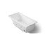 Underscore® 60" x 30" drop-in/alcove heated whirlpool bath, right drain