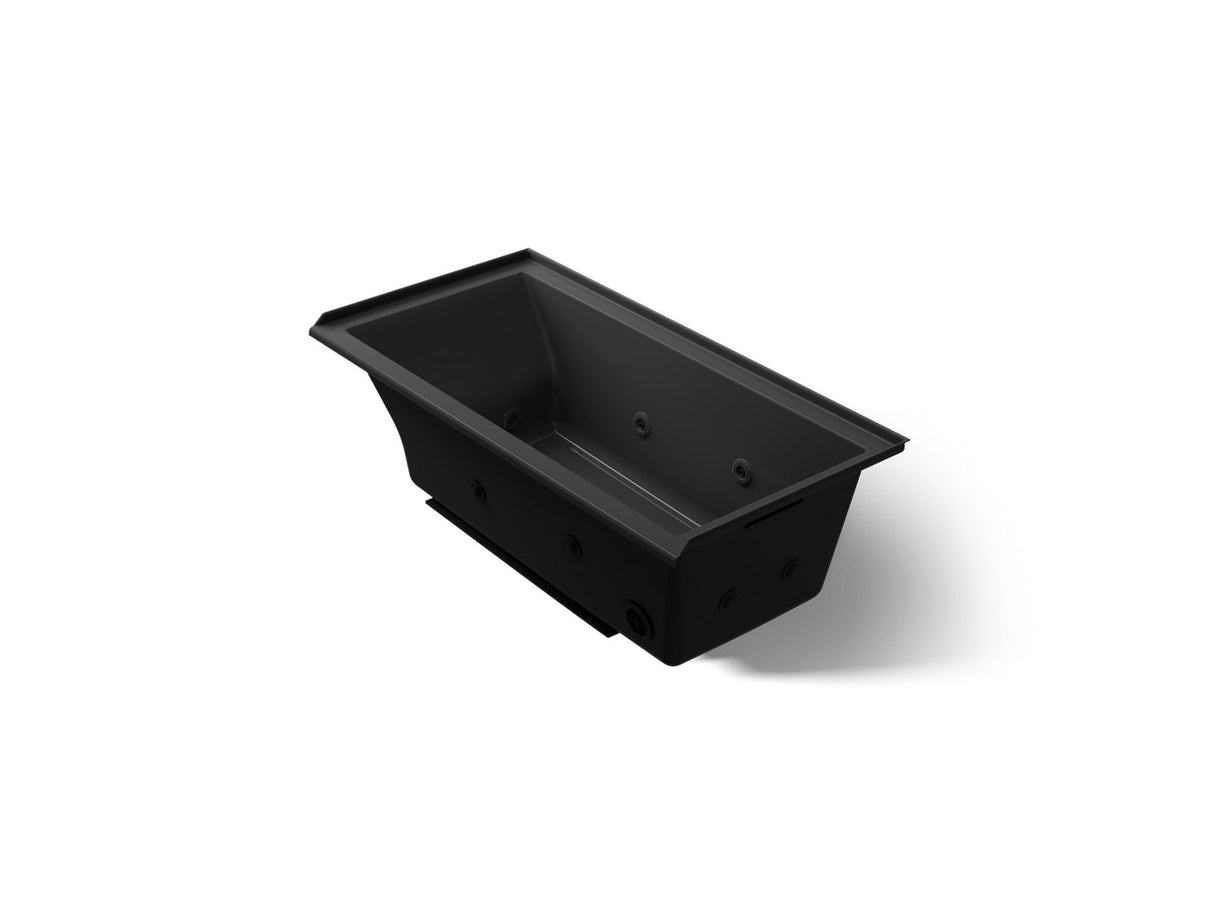Underscore® 60" x 30" drop-in/alcove heated whirlpool bath, right drain