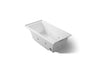 Underscore® 60" x 30" drop-in/alcove heated whirlpool bath, right drain