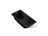 Underscore® 60" x 30" drop-in Heated BubbleMassage™ air bath with whirlpool