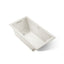 Underscore® 60" x 32" drop-in Heated BubbleMassage™ air bath with Bask® heated surface