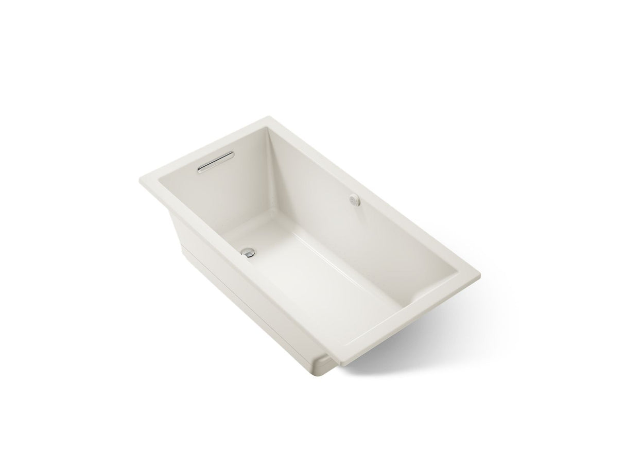 Underscore® 60" x 32" drop-in Heated BubbleMassage™ air bath with Bask® heated surface