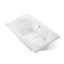 Memoirs® 66" x 42" drop-in Heated BubbleMassage™ air bath with Bask® heated surface