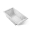 Underscore® 66" x 36" drop-in Heated BubbleMassage™ air bath with whirlpool