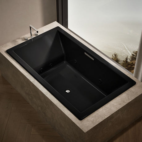 Underscore® 72" x 42" drop-in heated whirlpool bath