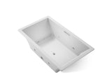 Underscore® 72" x 42" drop-in heated whirlpool bath