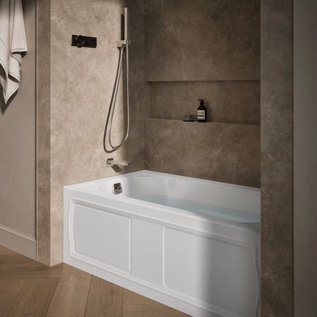 Devonshire® 60" x 32" alcove bath, left drain