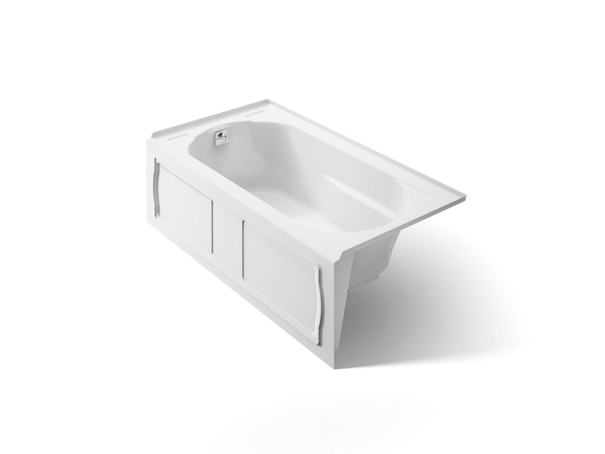 Devonshire® 60" x 32" alcove bath, left drain