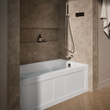 Devonshire® 60" x 32" alcove bath, right drain