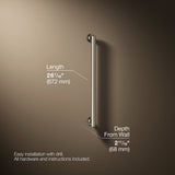 Purist® 24" grab bar