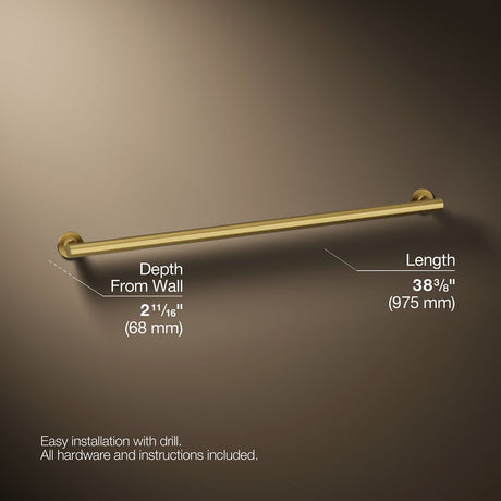 Purist® 36" grab bar