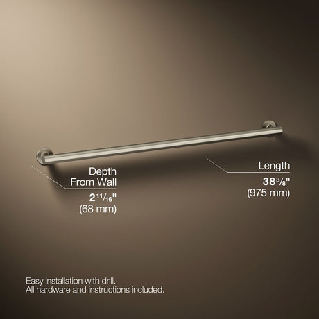 Purist® 36" grab bar