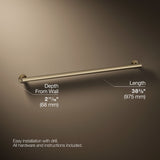 Purist® 36" grab bar