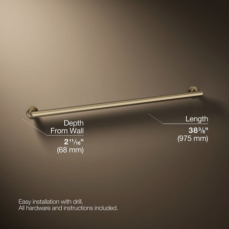 Purist® 36" grab bar