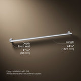 Purist® 42" grab bar