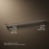 Purist® 48" grab bar