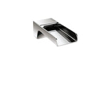 7" square wallmount cascading tub spout